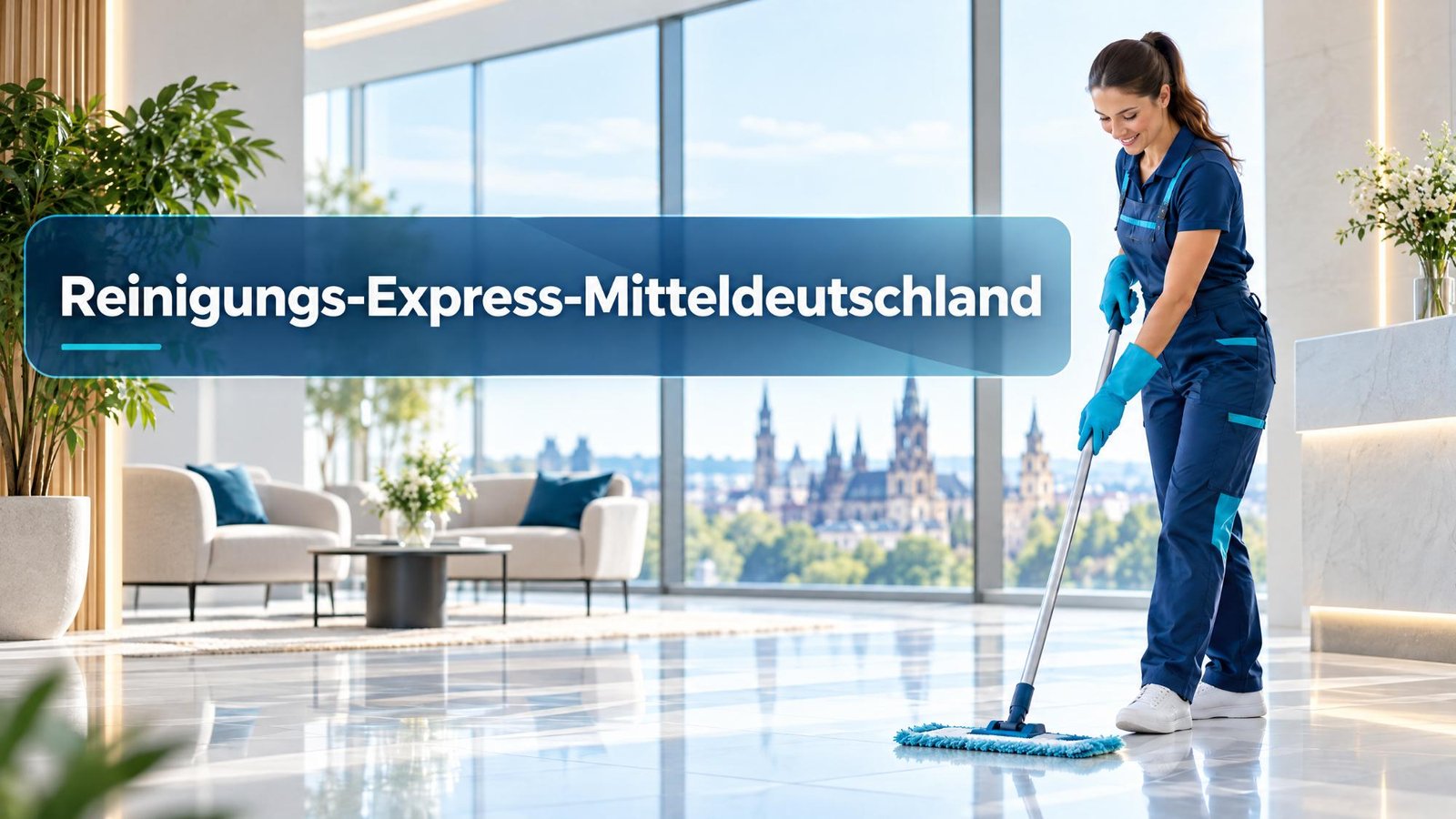 Reinigungs-Express-Mitteldeutschland – professionelle On-Demand-Reinigung